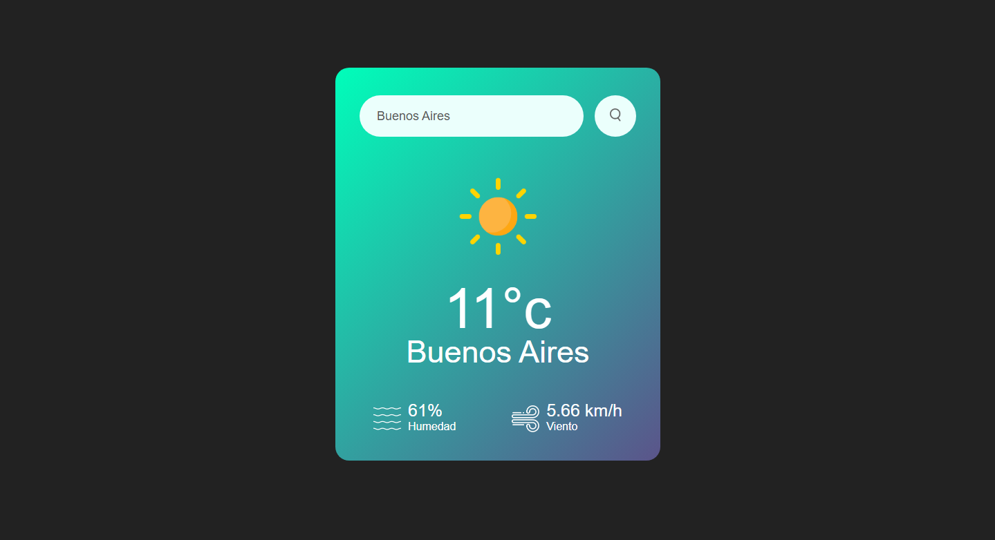 proyecto app del clima